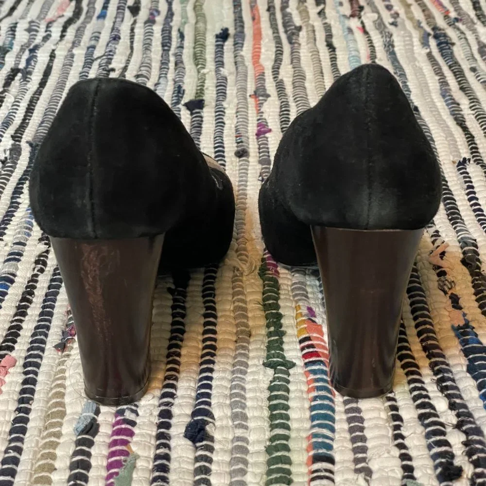 Missoni For Target Suede Chevron Pumps in Black - Picture 4 of 10